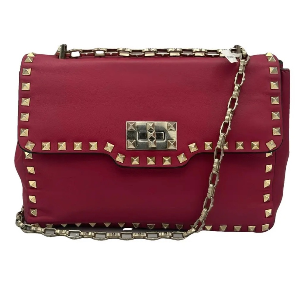 Valentino Garavani ‘Rockstud’ Red bag